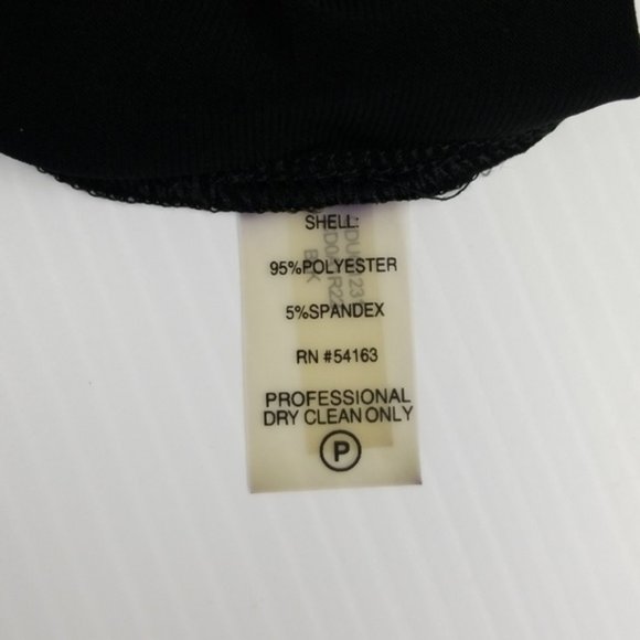 Calvin Klein Black Cocktail Dress Size 8 $89 - Picture 6 of 6